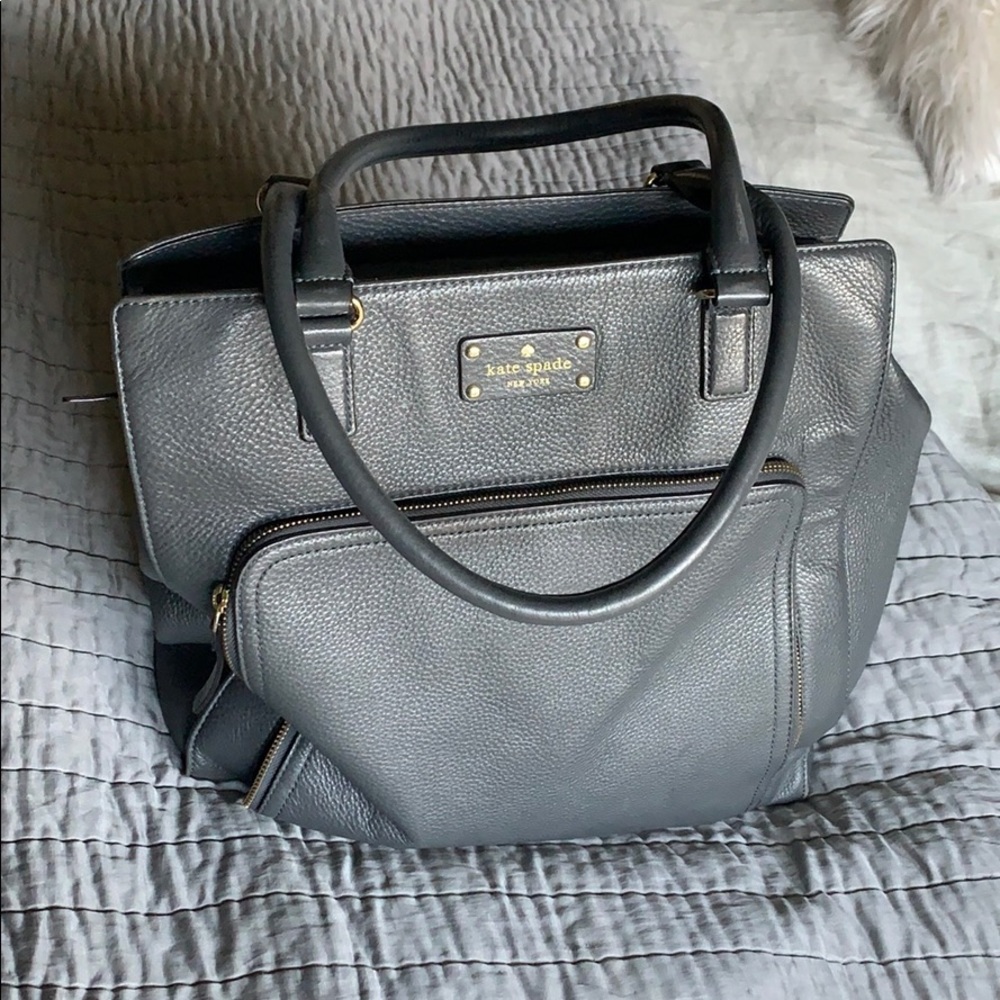 Kate Spade New York Large Charcoal Bag